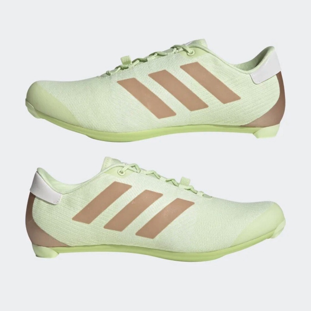 Adidas The Road Cycling Shoes Almost Lime / Pulse Green Copper 11 men’s 12 wmn